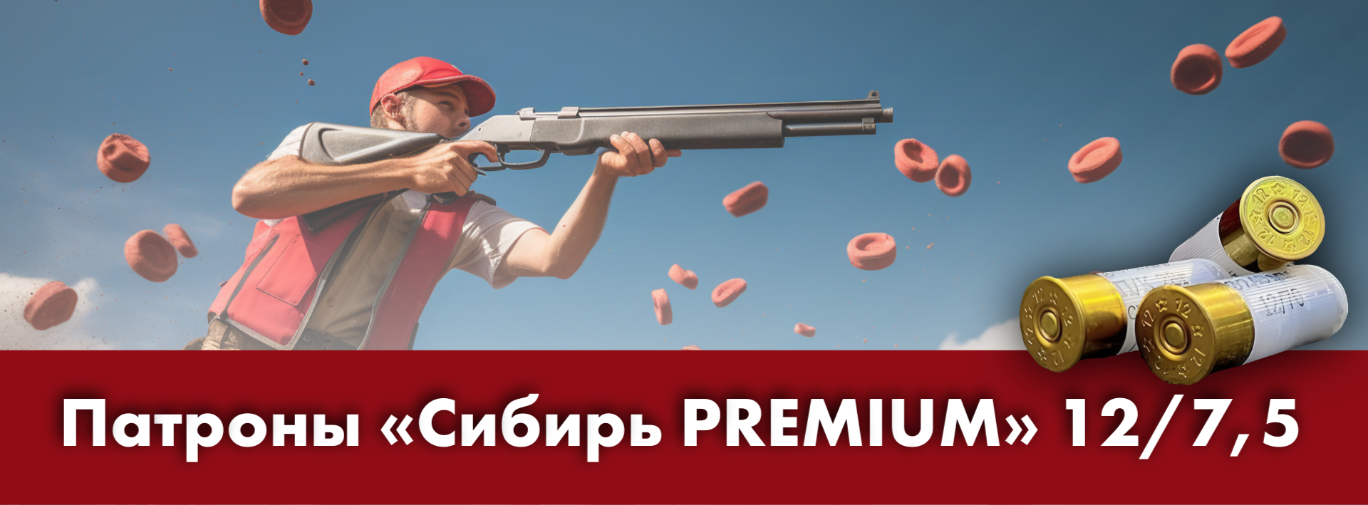Спортивные патроны Сибирь Premium 12 калибра снова в продаже! Спортивные патроны Сибирь Premium 12 калибра снова в продаже!