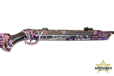 Пневматическая винтовка SMERSH KRAL винтовка R1 плс N-01 5,5к Muddy girl (кам. розово-черн.) (25-30)