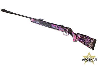 Пневматическая винтовка SMERSH KRAL винтовка R1 плс N-01 5,5к Muddy girl (кам. розово-черн.) (25-30)
