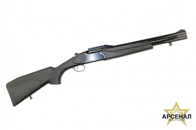 Ружье KRAL Tundra AE, 12/76, орех, 5д/н, L=510, черн., мушка, планка Weaver