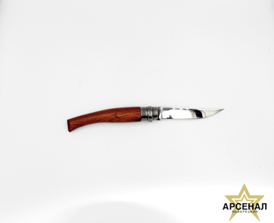 Нож филейный Opinel №8 Bubinga нержавеющая сталь, красное дерево