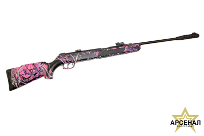 Пневматическая винтовка SMERSH KRAL винтовка R1 плс N-01 5,5к Muddy girl (кам. розово-черн.) (25-30)