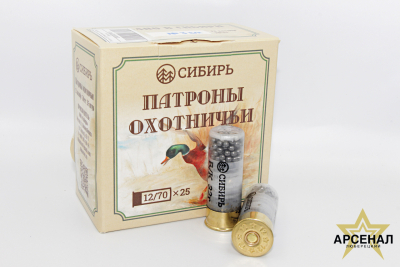 Патрон 12 /3 (Новосибирск) СИБИРЬ (32гр)