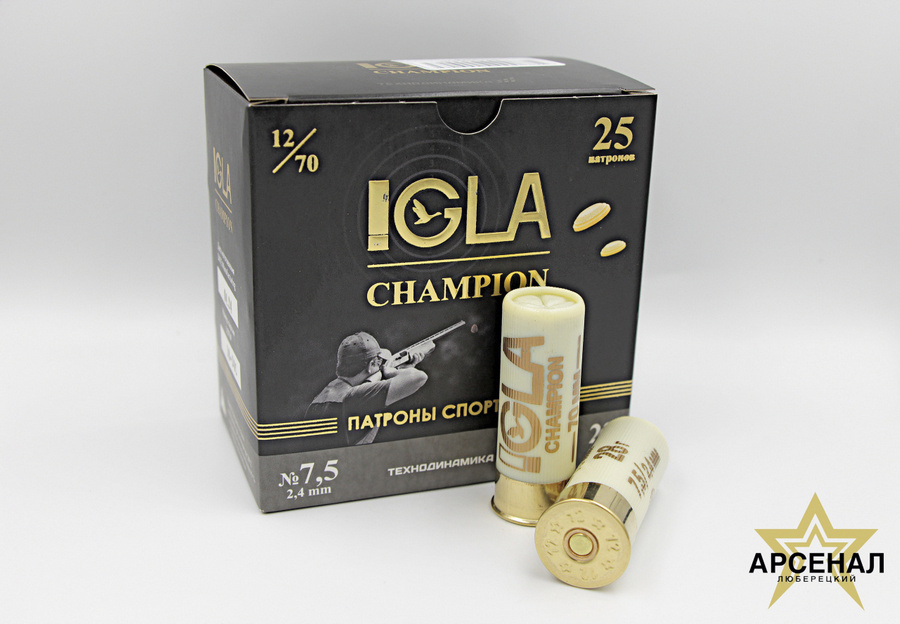 Патроны 12 калибра IGLA Патроны 12 калибра какие лучше