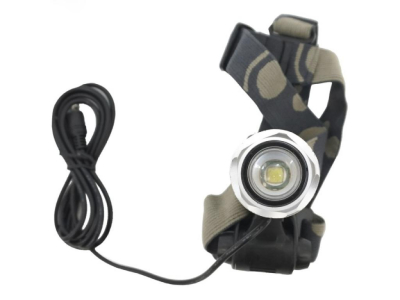 Фонарь налобный велосипедный D823-T6 LED