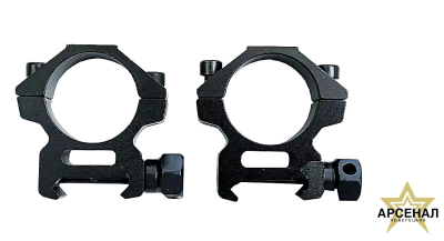 Кольца Leapers AccuShot 25,4мм.на Weaver, STM, низкие RGWM-25L2